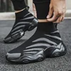 Men Fashion Socks Shoes Women Casual Boots Trendy Male Sports Shoes Thick Bottom Spring Autumn Winter Models Couples Large Size 3
