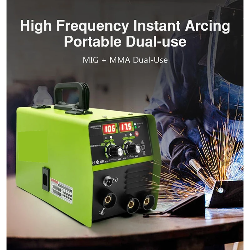 110V gasless second protection welding machine household electric welding machine power portable dual-purpose welding 3