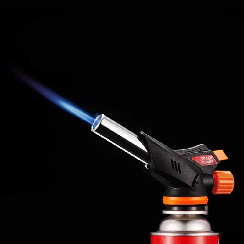 Welding Gas Torch Gas Torch Welding Torch Gas Burner Butane Torch Flame Gun Burner Nozzle Flamethrower Butane Burner Outdoor Camping BBQ Brazing Torch Kitchen Cooking