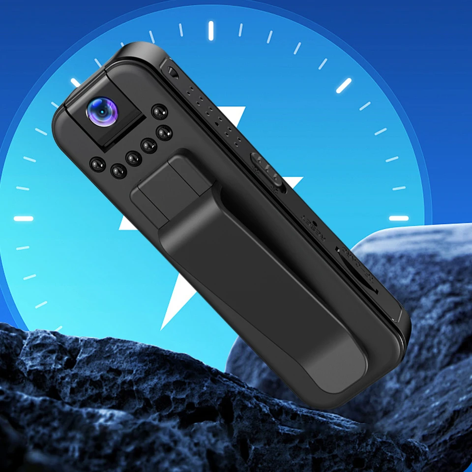 HD 1080P Mini Police Body Camera with Night Vision