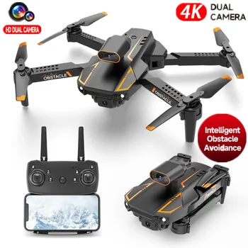 S91 4K Drone Professional Obstacle Avoidance Dual Camera Foldable RC Quadcopter Dron FPV 5G WIFI Remote Control Helicopter Toy 1
