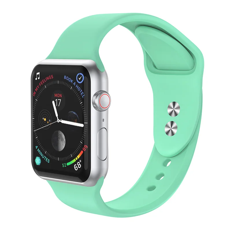Premium Silicone Smartwatch Wristband Bracelet, Ultra-Durable and Comfortable