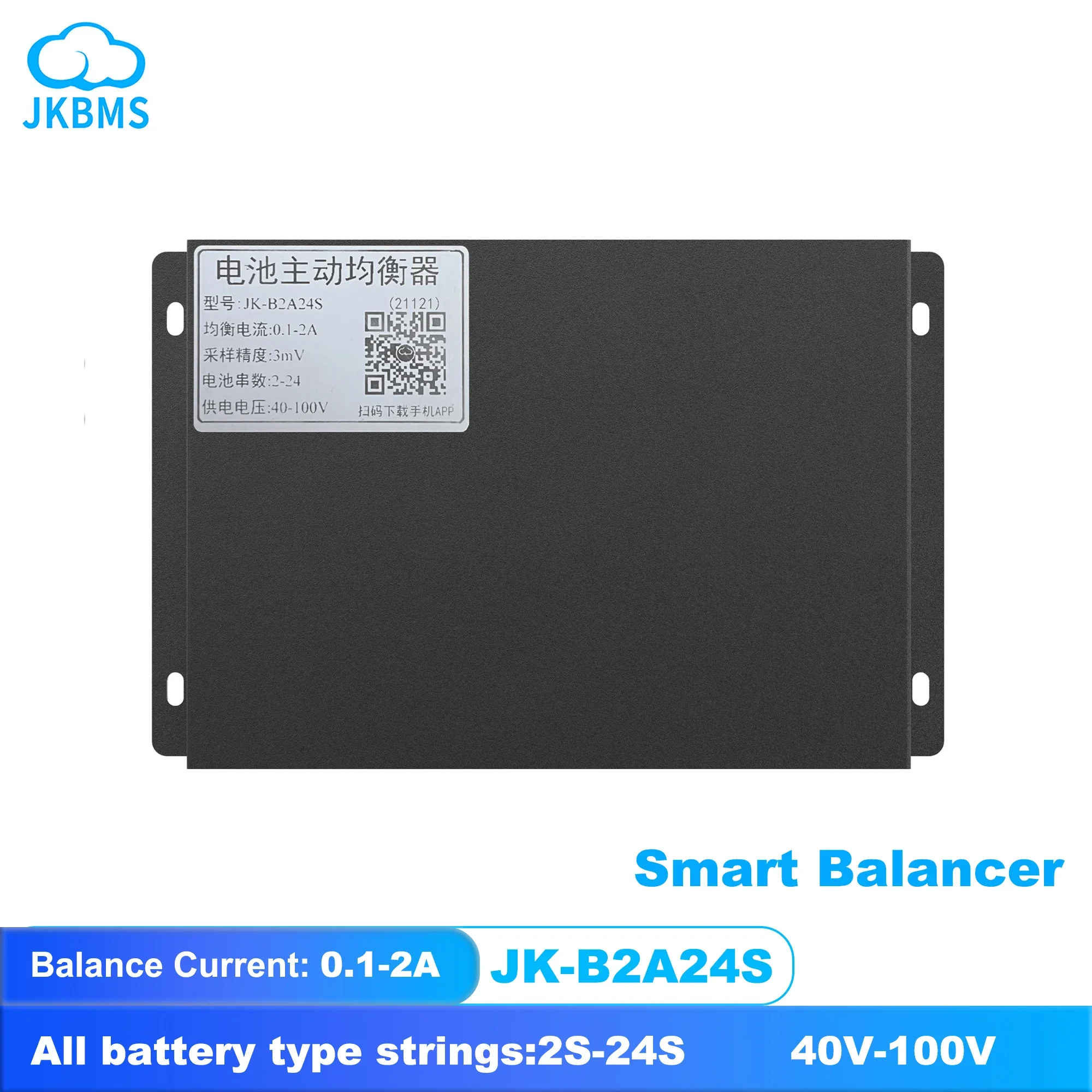

JKBMS Active Smart Balancer RS485 CANBUS 4S 8S 14S 16S 24S 2A Paralleling Smart Active Balancer Bluetooth APP Li-ion Lifepo4 LTO