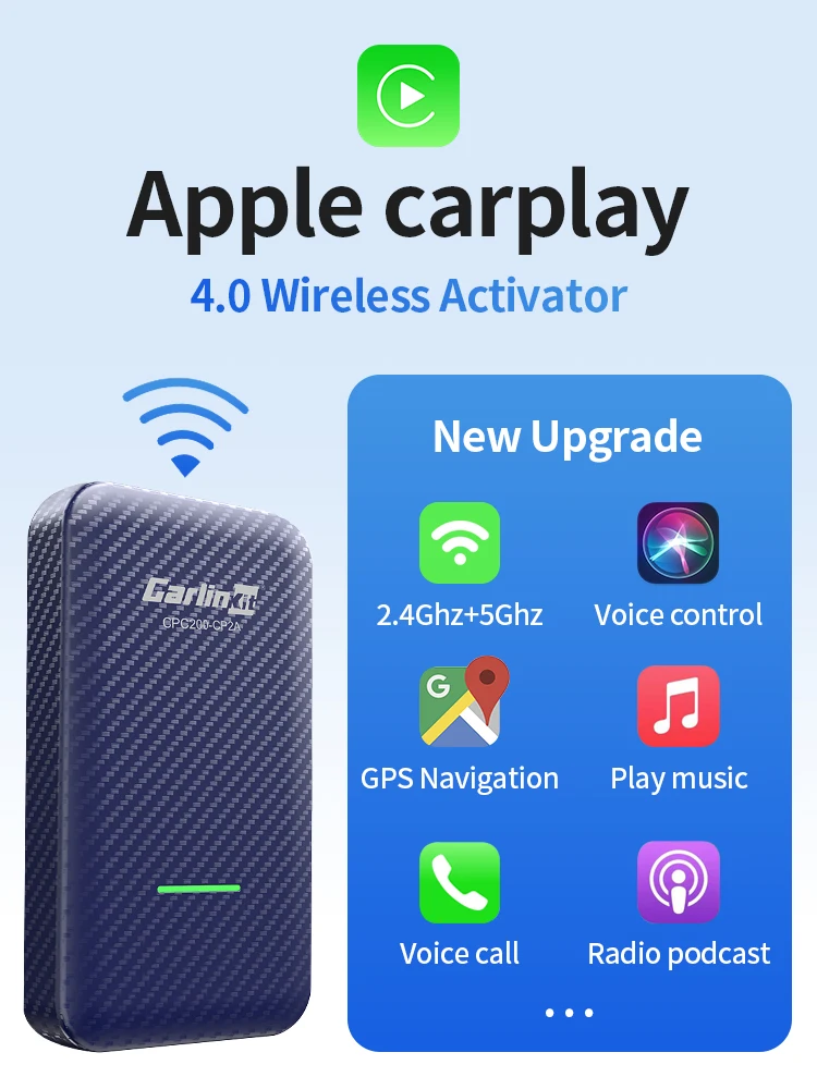 CPC200-U2W Plus) Carlinkit Wireless Apple CarPlay/ Android, 44% OFF