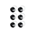 6pcs lens glass