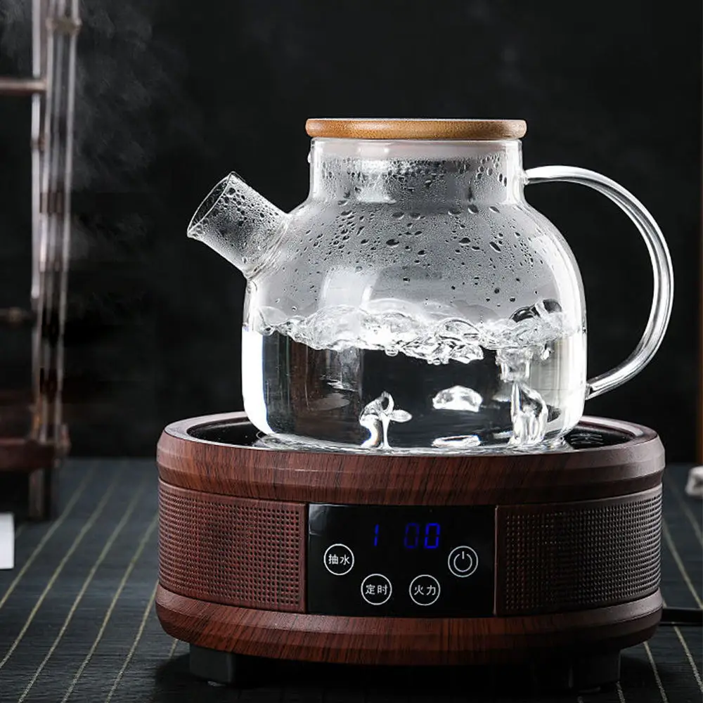 Glass Teapot Heat Resistant Tea pot with Stainless Steel Tea Infuser Clear Tea  Kettle Home Coffee Flower Tea Glass Bottle - AliExpress