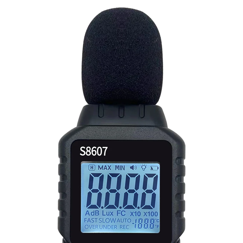 Sound Level Meter 30-130dB Decibel Meter Tester Digital Noise Meter Measuring Instrument