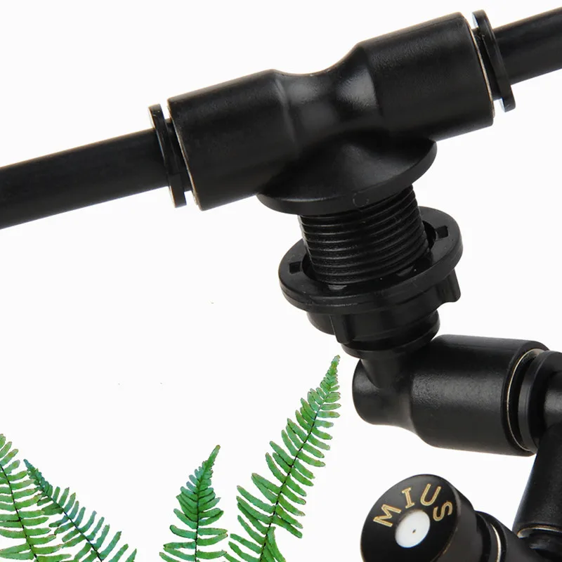Sprinkler MIUS Smart Reptiles Fogger Mist Sprinkler Rainforest Tank 360 Adjustable Aquarium Aquatic Pet Cooling System reptile fogger