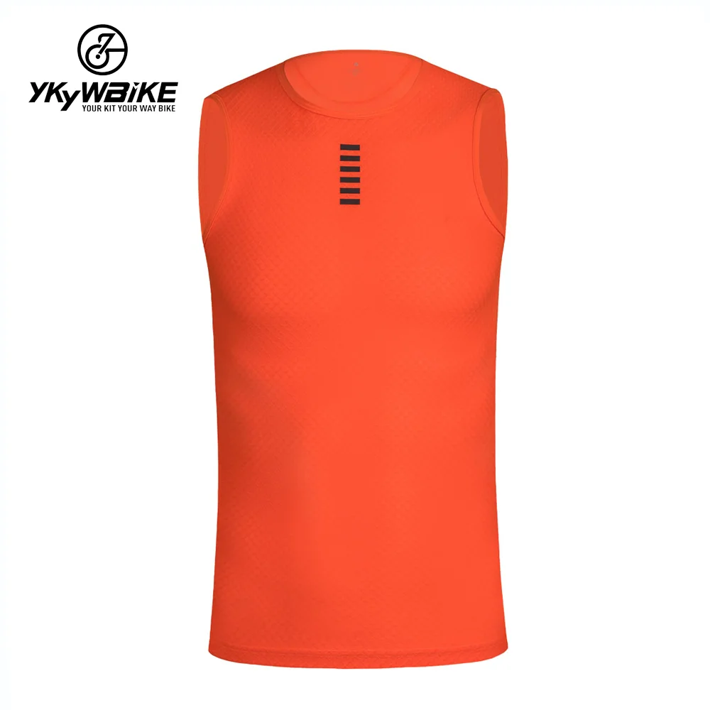 YKYWBIKE Cycling Jerseys PRO TEAM SLEEVELESS Mesh Cycling Clothing Mountain Road MTB Bike Jersey Sports Vest Jerseys