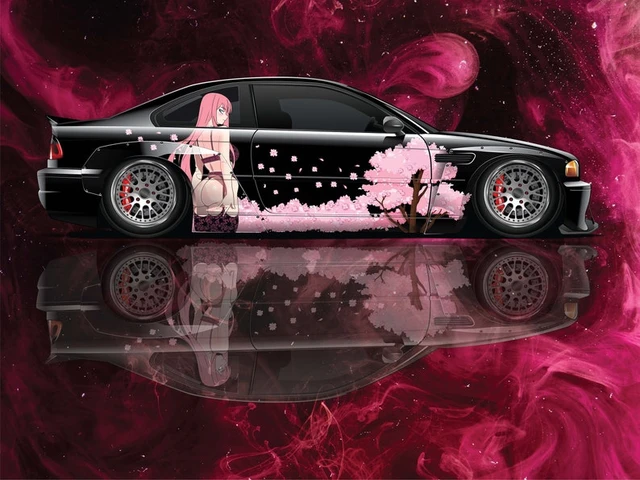 Anime, Manga & Video Game Graphic Decals for Any Car Model