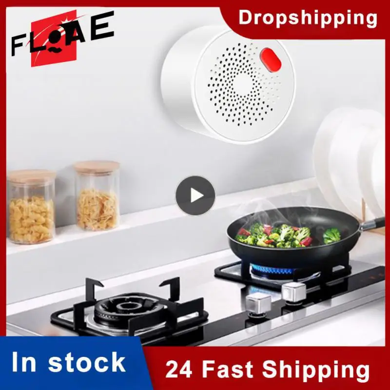 

Датчик природного газа tuya, умный бытовой детектор утечки сжиженного углеводородного газа, пожарная безопасность, для умного дома