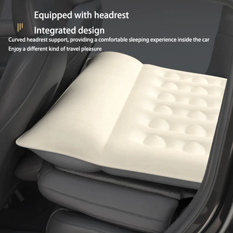 For Tesla Model Y Automobile Air Mattress Self-Inflating Mattress Travel Sleeping Bed Tesla Car Inflatable Camping