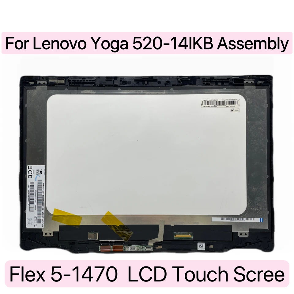 For Lenovo Yoga 520-14IKB 520-14 80X8 Touch Digitizer Laptop