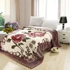 Ultra Soft Cozy Flowers Rose Throw Blanket Microfiber Heavy Fluffy Fleece Blanket for Home Bed Dormitory 1