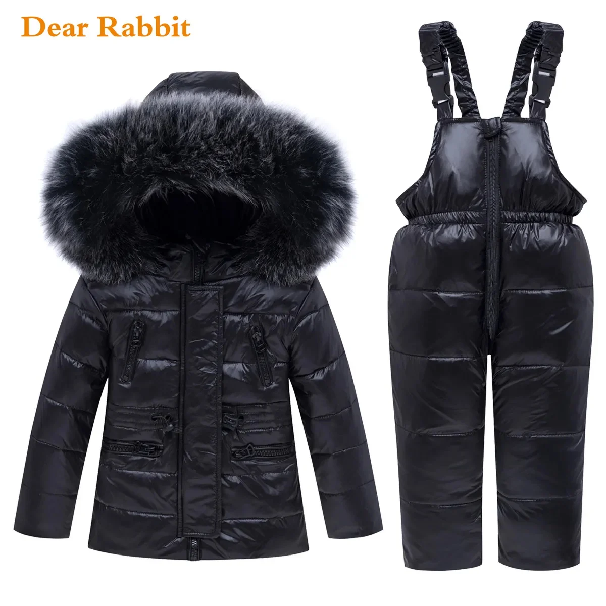 

2023 new Winter Baby Boy Girl clothing Set warm Down Jacket coat Snowsuit Children parka Kids Clothes Ski suit Overalls overcoat