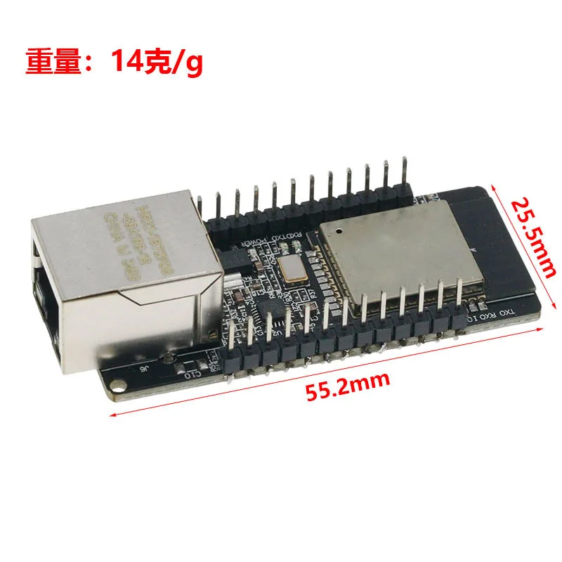 รูปสินค้า โมดูล ESP32 เชื่อมต่ออีเธอร์เน็ต บลูทูธ สำหรับ IoT