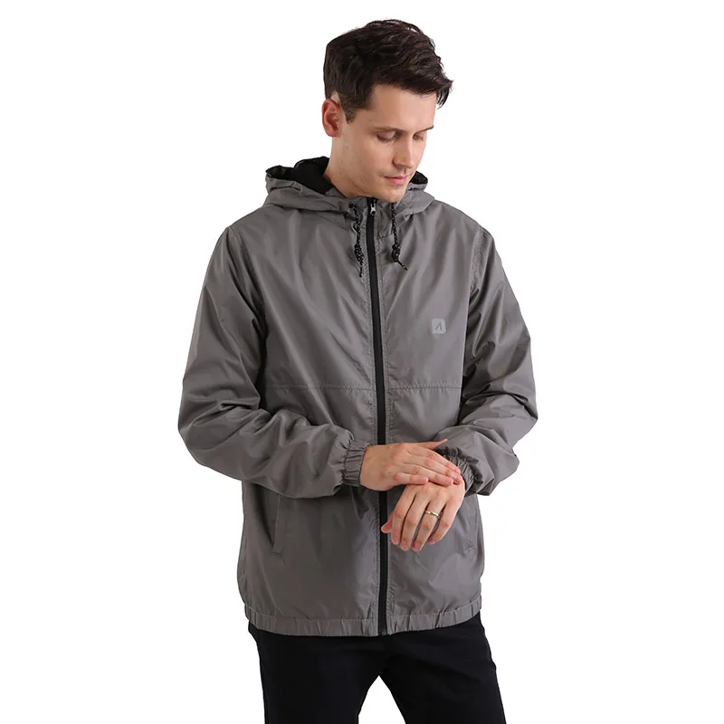 

ARECON Windbreaker Jacket Trekking Climbing Outdoor Travel Women Men Hooded Outwears Zipper Water Resistant Sports Running Coat