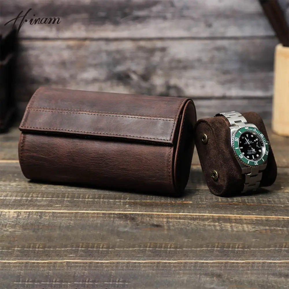 Watch Roll Travel Watch Case Watch Organizer Watch Roll Travel