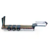 LESU RC 1/14 Metal Trailer Hydraulic Lifting Tailboard for RC Tractor Truck Car Remote Control Vehicle with Light Pump ESC Model 3