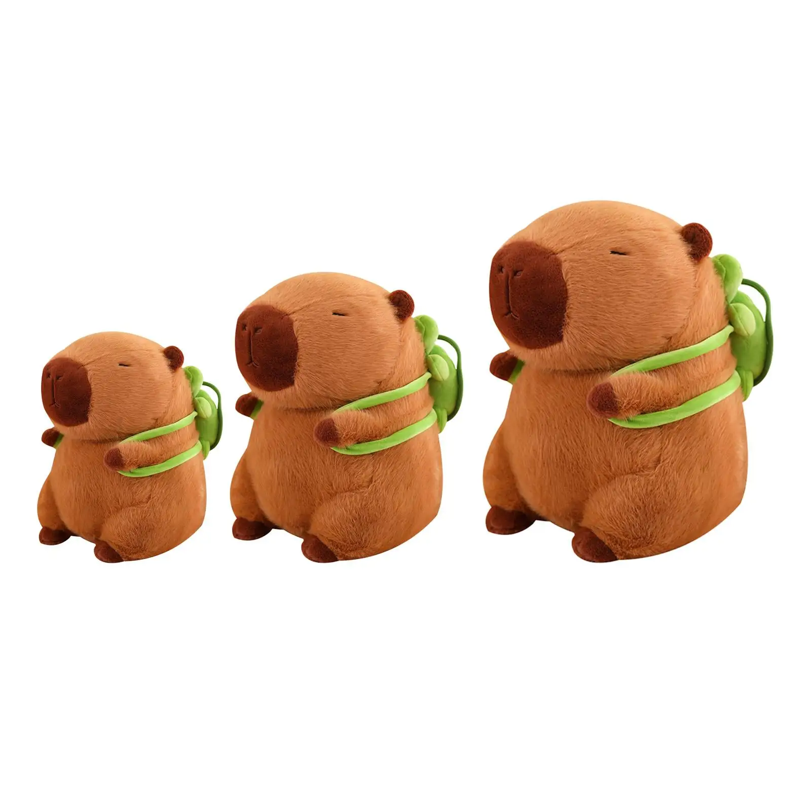 

Cute Capybara Stuffed Animal Soft Capybara Stuffed Toy Capybara Plush Toy with Turtle Bag for Adults Birthday Gifts Kids Teens
