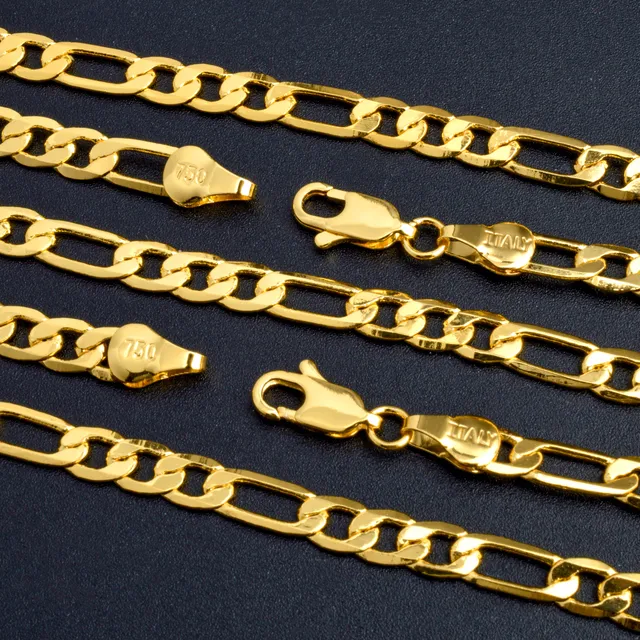 Cuban Link Chain Gold Plated Sterling Best Gold Plated Cuban Link