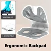 Foldable Lumbar Support Cushion Ergonomic Waist Protection Mat Long Sitting Comfortable Tool Support Cushion Relieve Back Pain 1