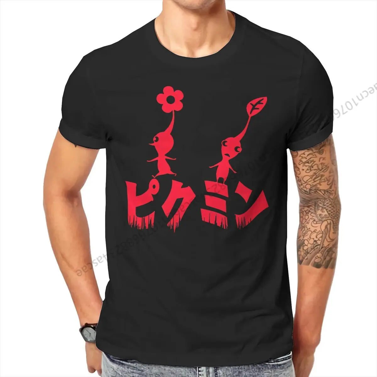 

Cute Pikmins Legion T Shirt Men Tees Summer Clothing Cotton Crewneck TShirt