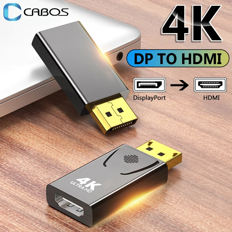 Высококачественный конвертер 1080P или 4K DisplayPort в HDMI совместимый с Hdmi-кабелем