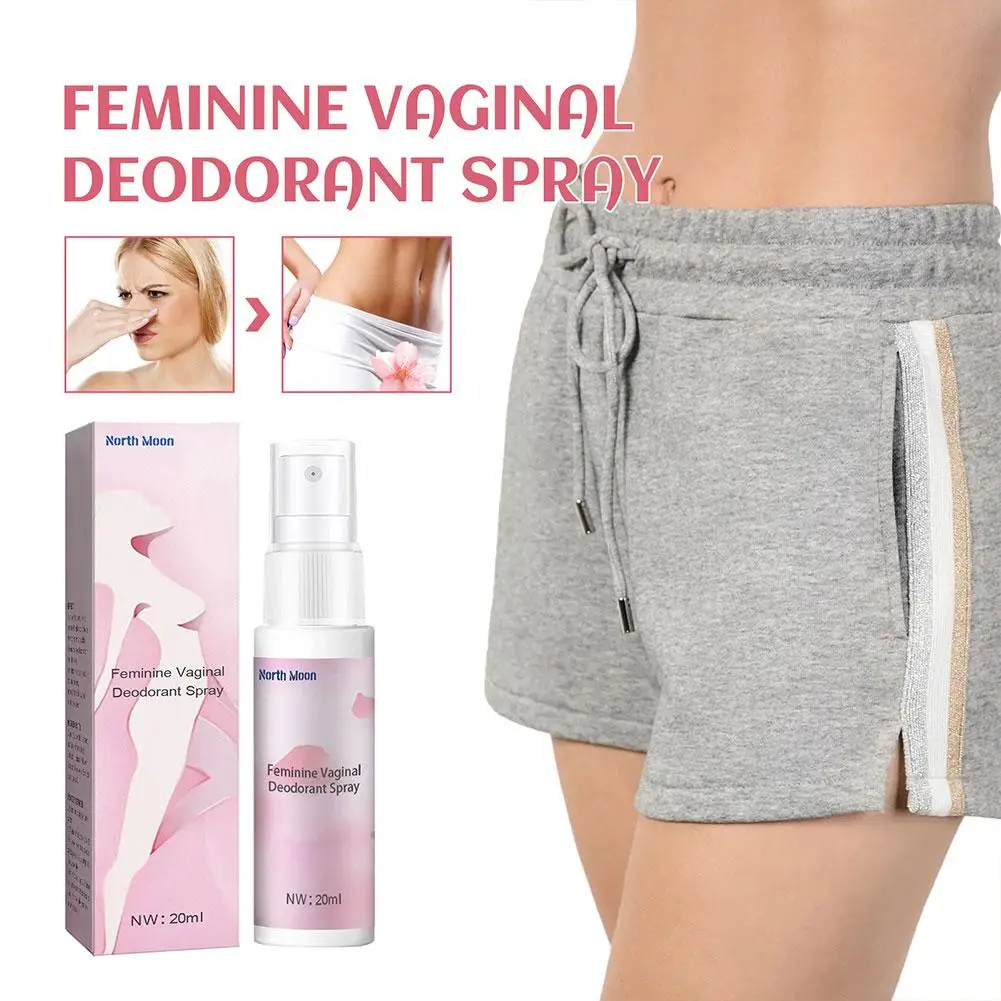 Women Private Parts Spray Reduce Odor Moisturizing Deodorant Spray Feminine Intimate 20ml Part Z4Q2 deodorant spray