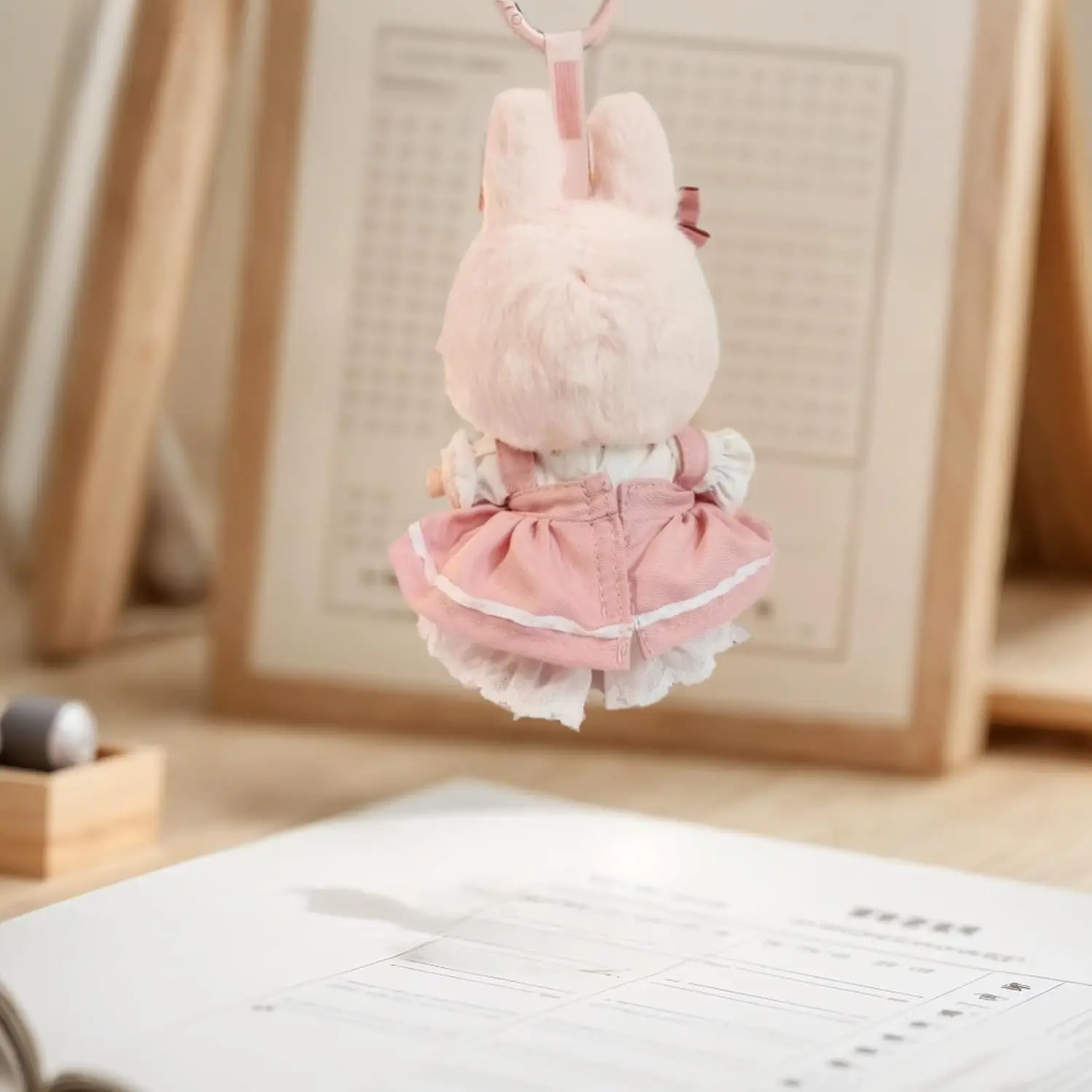 Doll Clothes Compatitable with Labubu 6.7 Inches Cute Doll Dress Up Clothes Accessories for Labubu Plush Doll(NO Doll) doll clothes plush toy accessories
