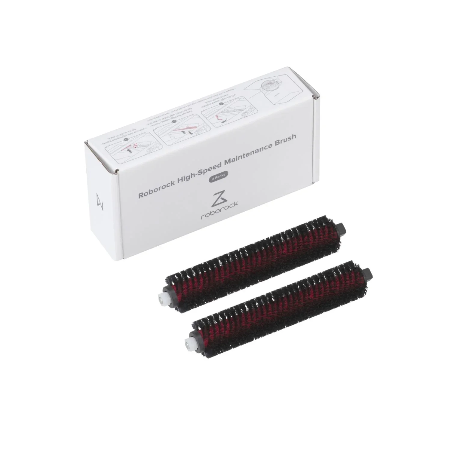 Enhanced High-Speed Self-Cleaning Brush Set (2-Pack)