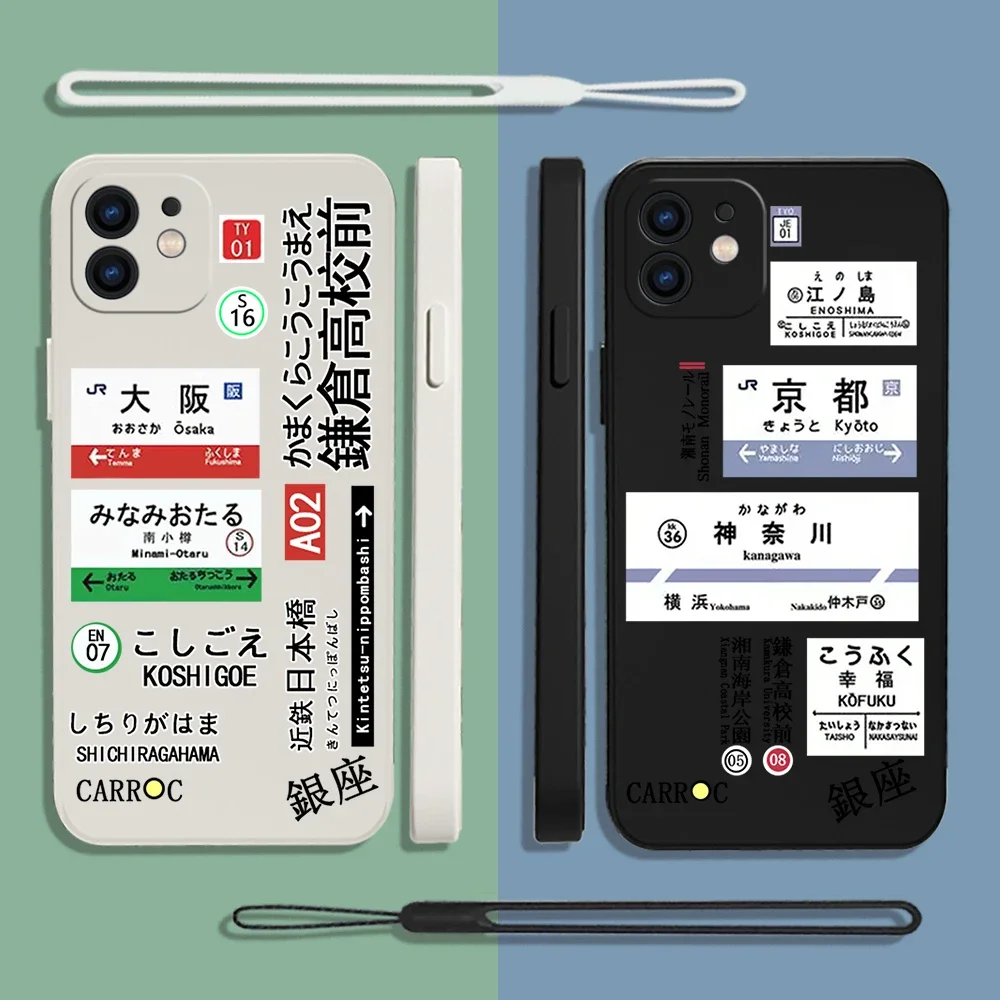 Custodia Per Telefono Con Etichetta Artistica Tokyo Ginza Per Samsung A53 A50 A12 A52 A52S A51 A72 A71 A73 A81 A91 A32 A22 A30 A21S 4G 5G Con Cinturin