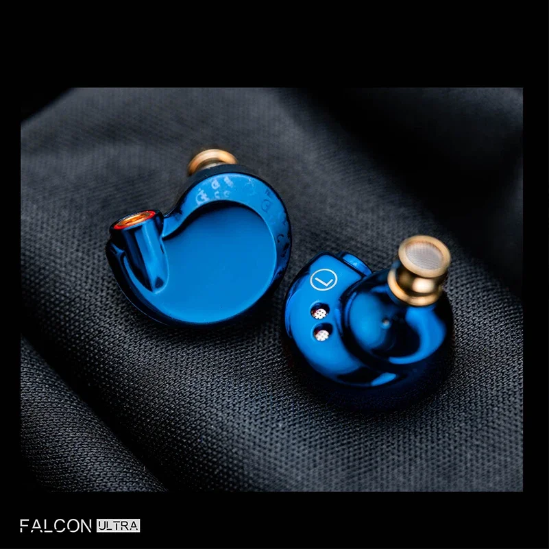 DUNU FALCON 울트라 고해상도 오디오 하이파이 다이나믹 드라이버, 인이어 이어폰, 유선 이어버드, MMCX 분리형 케이블, 3.5mm, 4.4mm 헤드셋