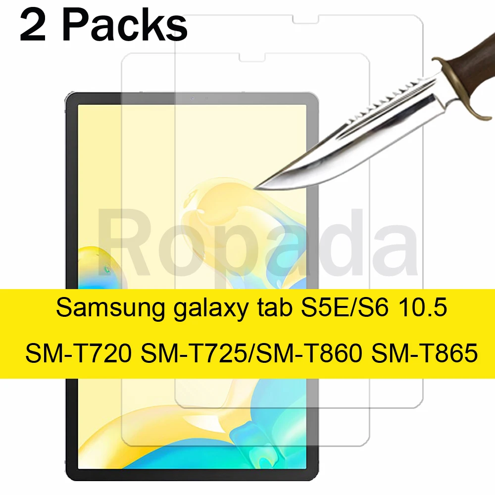 Premium 2-Pack Tempered Glass Screen Protectors