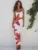 Floreal Print Long Dress For Women Gown Summer New Spaghetti Strap Sleeveless Backless Bodycon Sexy Midi Dress Elegant