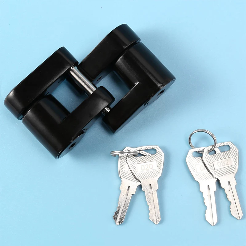 Cadeado Gancho, Deadbolt Lock, Engate Protector de Segurança, 1,4
