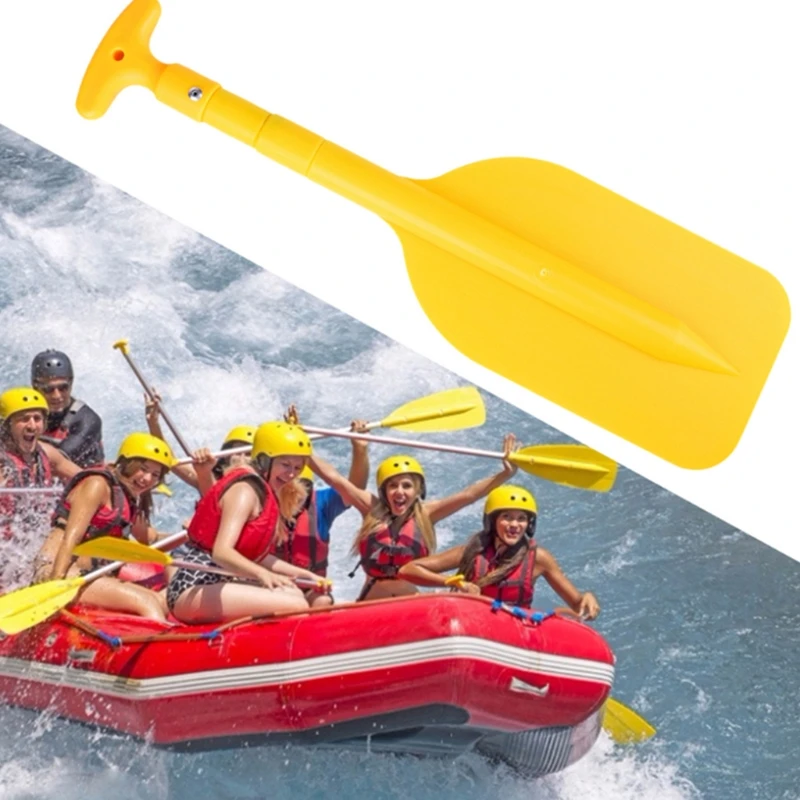 Collapsible Oar Kayak Jet Ski and Canoe Telescoping Plastic Boat Paddles Small Safety Boat Water Sport Accessories 094C