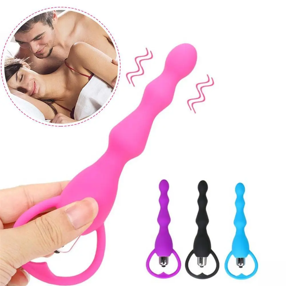 Anal Vibrator Sex Toys 1pc for Women Gay Prostate Massage Silicone Plug