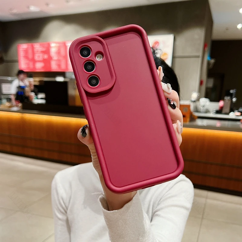 Matte Silicone Case For Xiaomi Note 11 10 12 8 Pro Max Plus 7 Redmi 9 9A 9T 9C 10C 12C 13C Note11 11Pro Back Cover_voghion.com