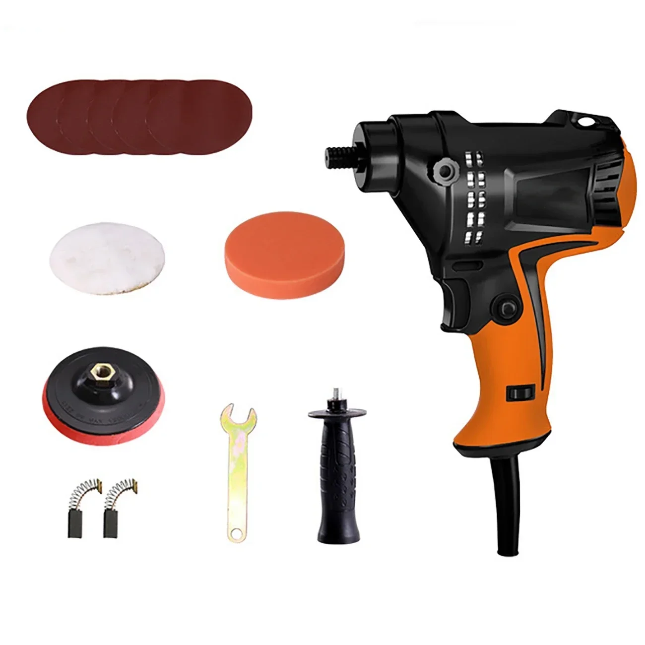 980W 6 Speed Adjustable Car Polishing Machine Electric Buffer Polisher for Household Marble Tile Floor Car Repair Waxing Machine car polisher