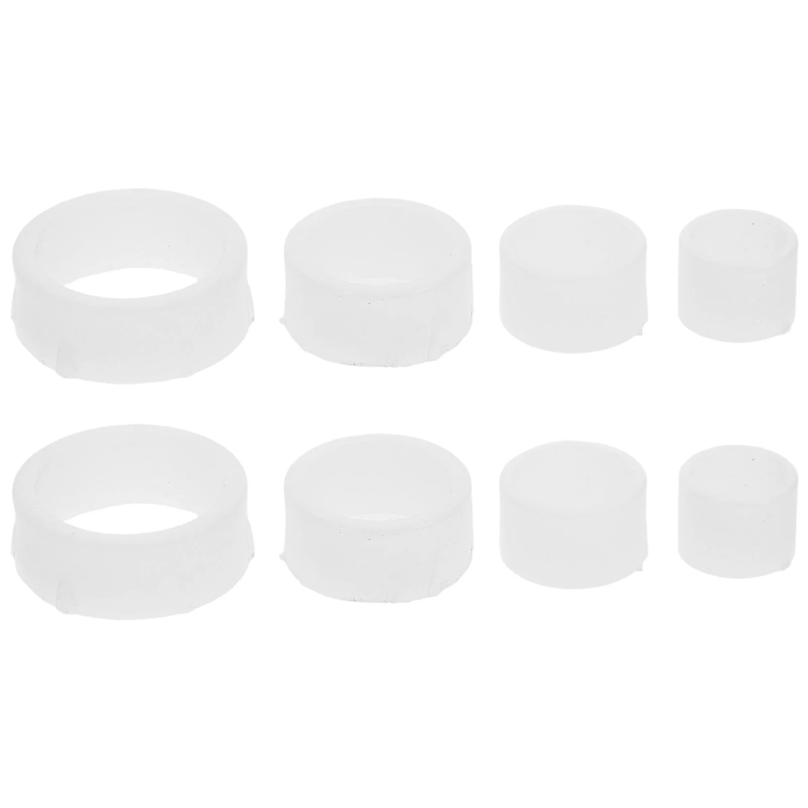 2 Sets Gasket Grinding Wheel Reducing Sleeve Plastic Bench Grinder Adapter Bushings