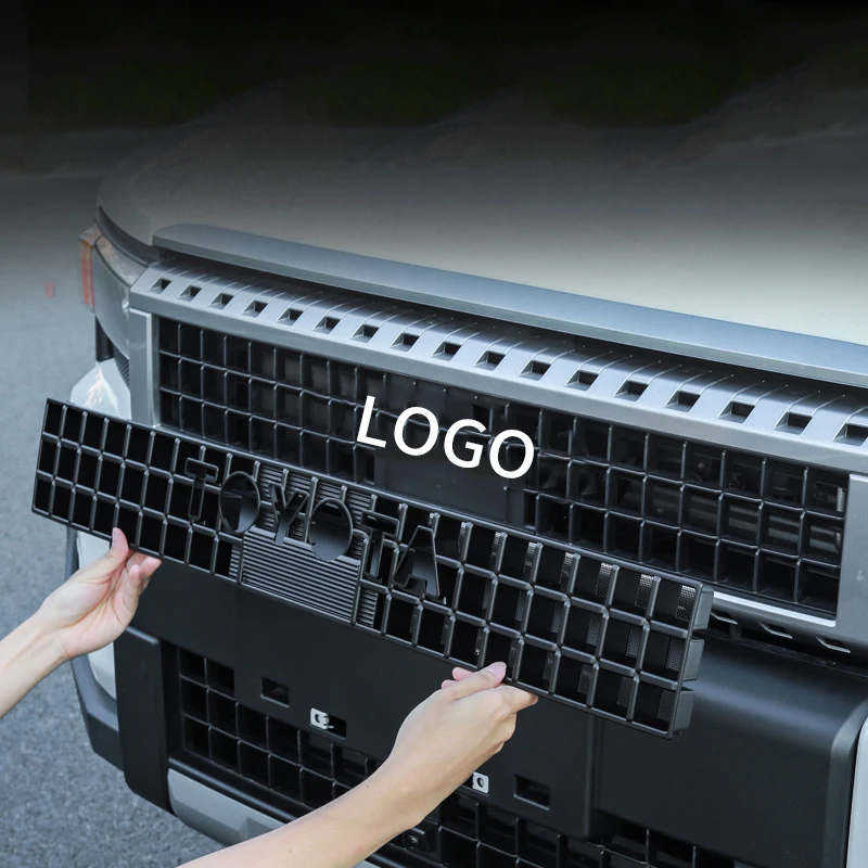 Lc250 Radiator For Toyota Prado 2024 LC250 Front Grille Insect Proof Net Radiator ...