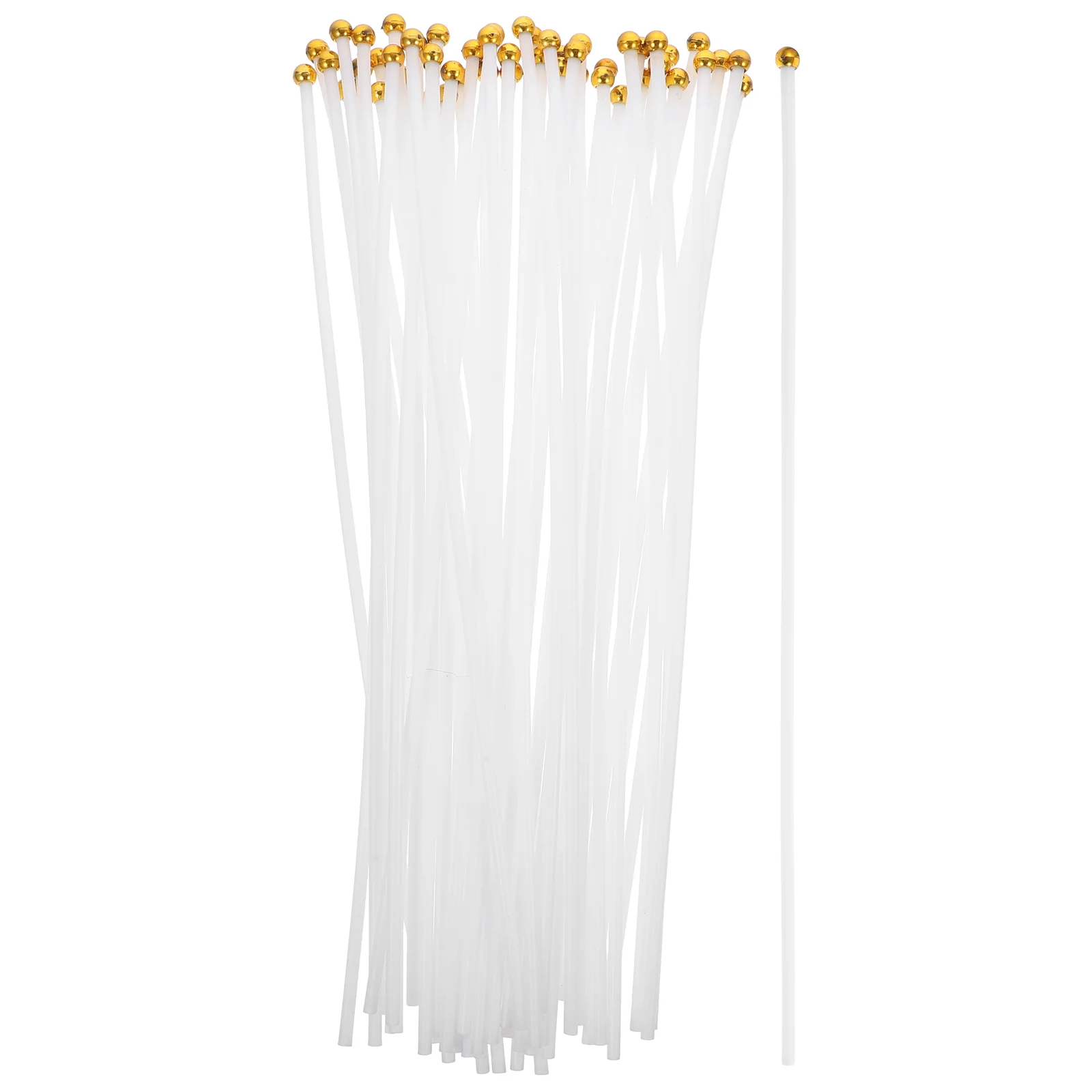 

50pcs Plastic Flagpole Stick Handheld Mini Flag Pole Replace Hand Waving Flagpole School Office Home Celebration Parade Sport