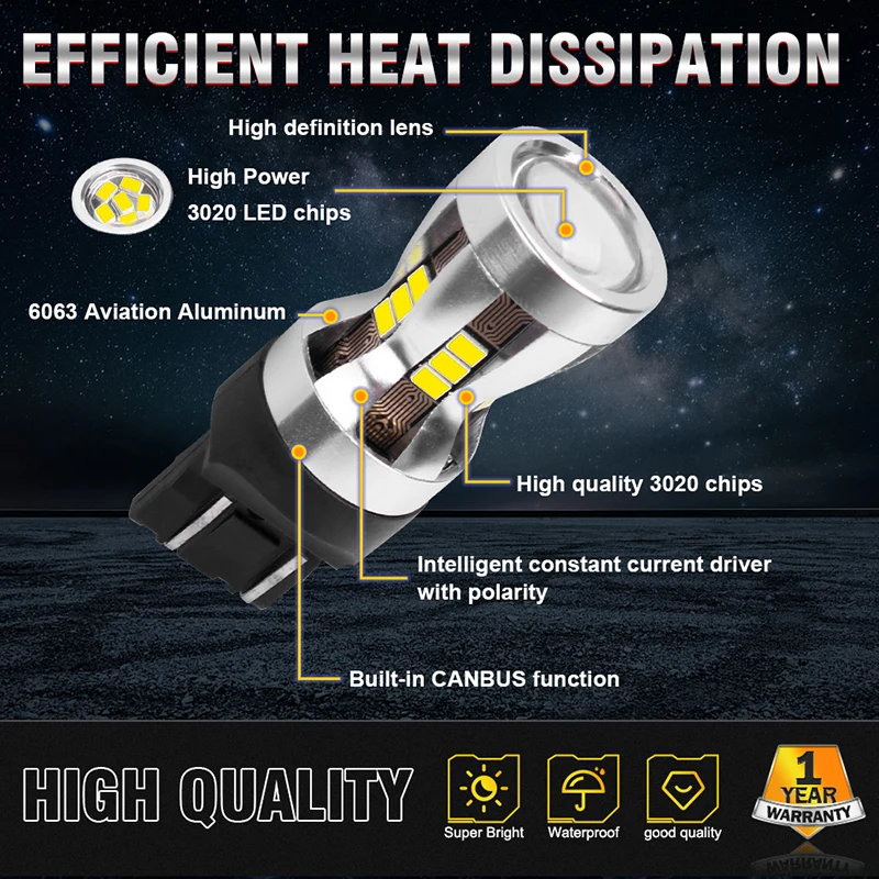 LED  õ  , DRL ְ ,     ڵ ȣ, T25 7443 3157, 2 