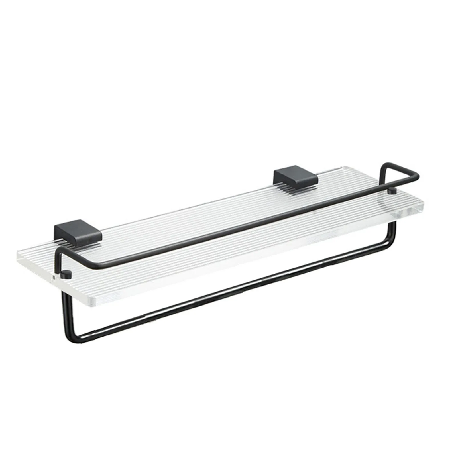 

Storage Rack Bathroom Designed Features Rustproof Space Saving Sturdy Construction Thick Rectangular Fall Resistant