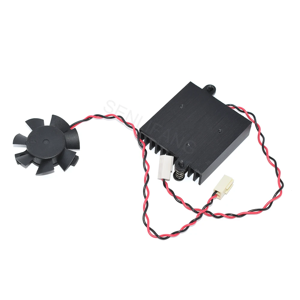 Ventilador do Dissipador de Calor para Dahua Dvr Hdcvi Câmera e 5v Bga Fios Chipconjunto Radiador Ventilador de Refrigeração Novo - Imagem 2
