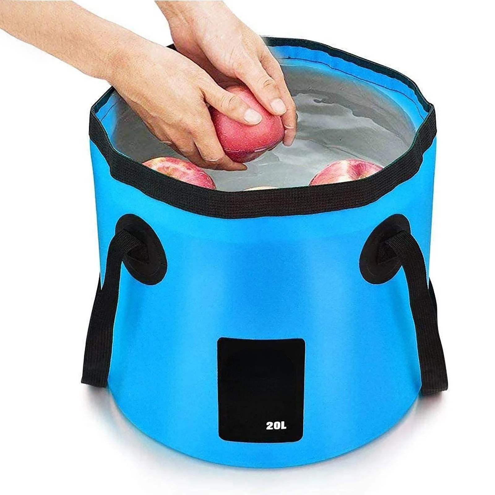

Portable Outdoor Folding Buckets for Camping Fishing Picnic Foldable Buckets