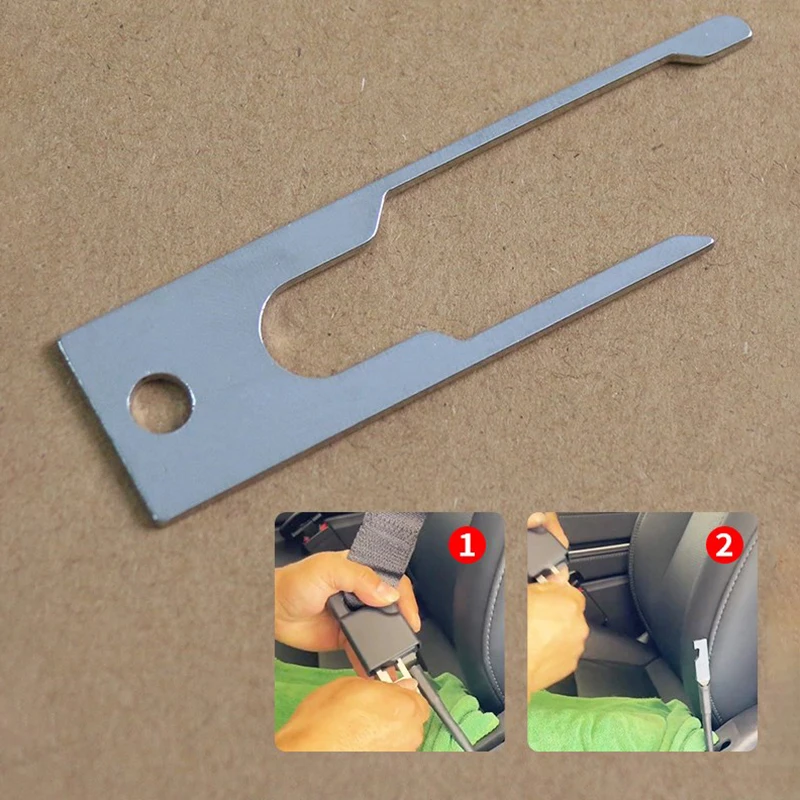 For Model 3 Y Seat Belt Remover Key Car Seat Buckle Release Tool 1133787-00-A Belt Removal Special Tool Metal
