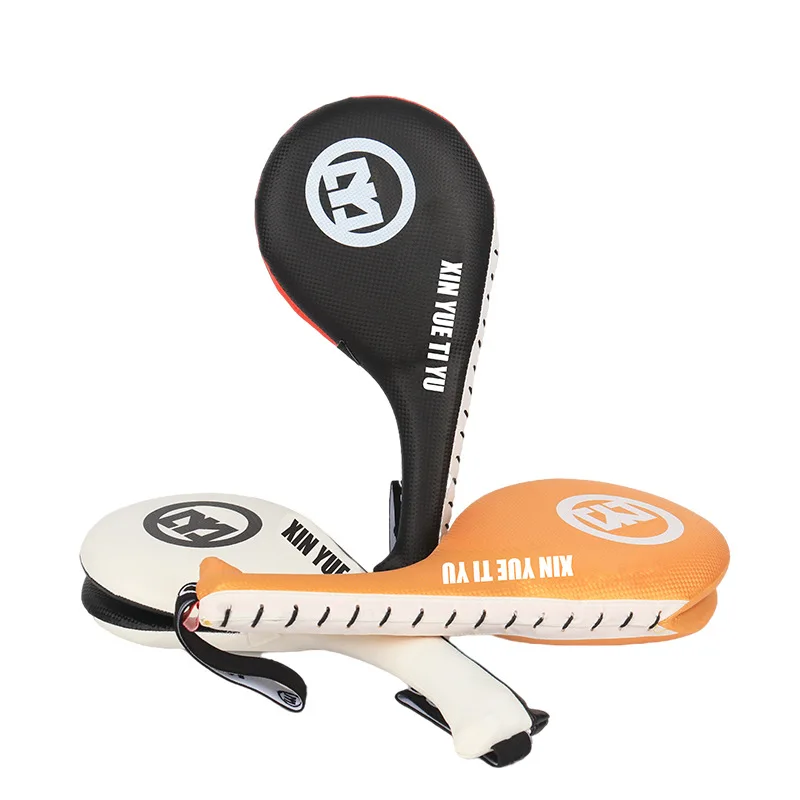Adult Double Leaf Side Kicking Target Taekwondo Protective Equipment Children's Dojo Sanda Training Sound Target Foot