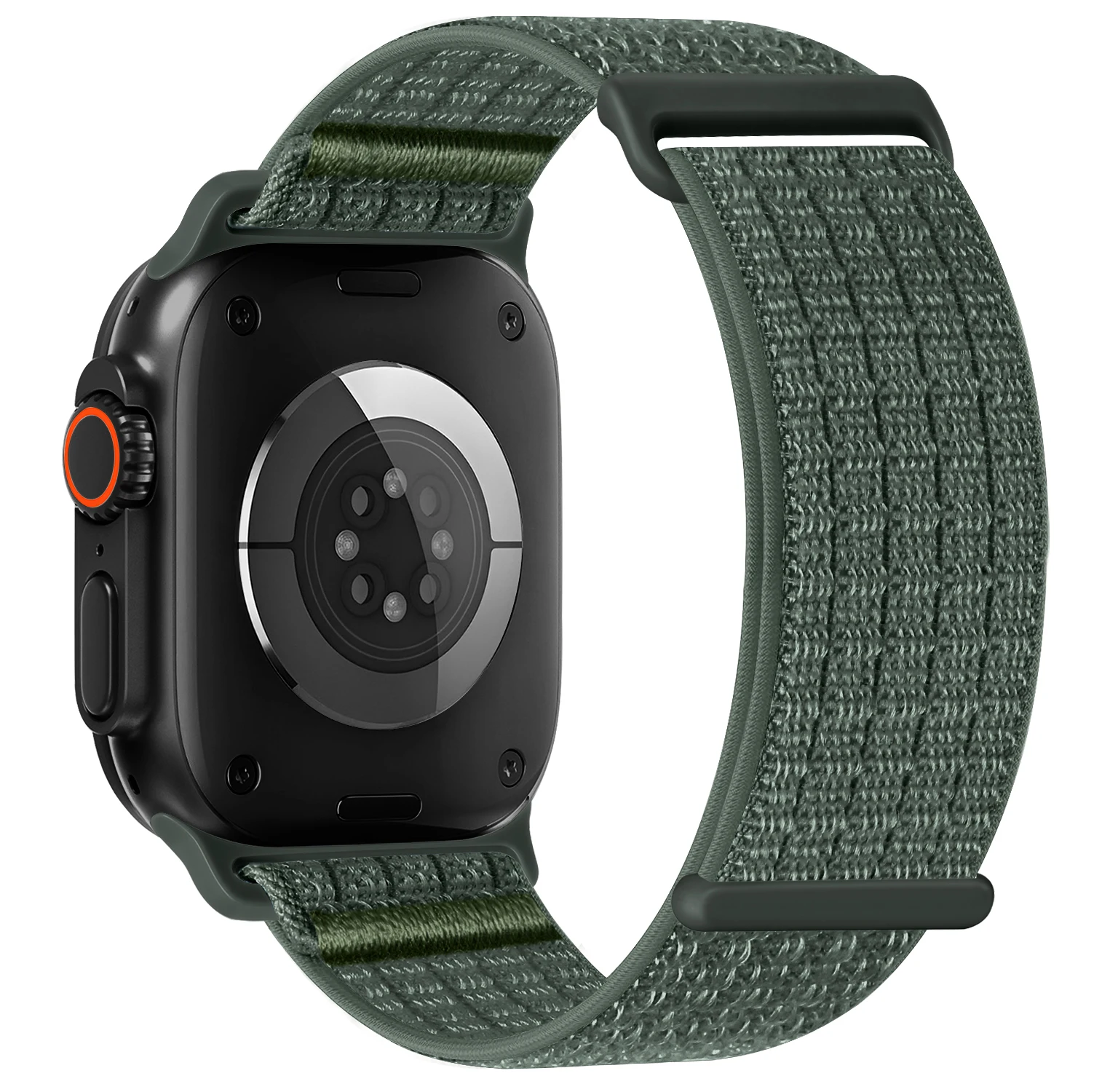Durable Nylon Loop Strap for Smartwatch - Adjustable Band Bracelet, Various Sizes Available